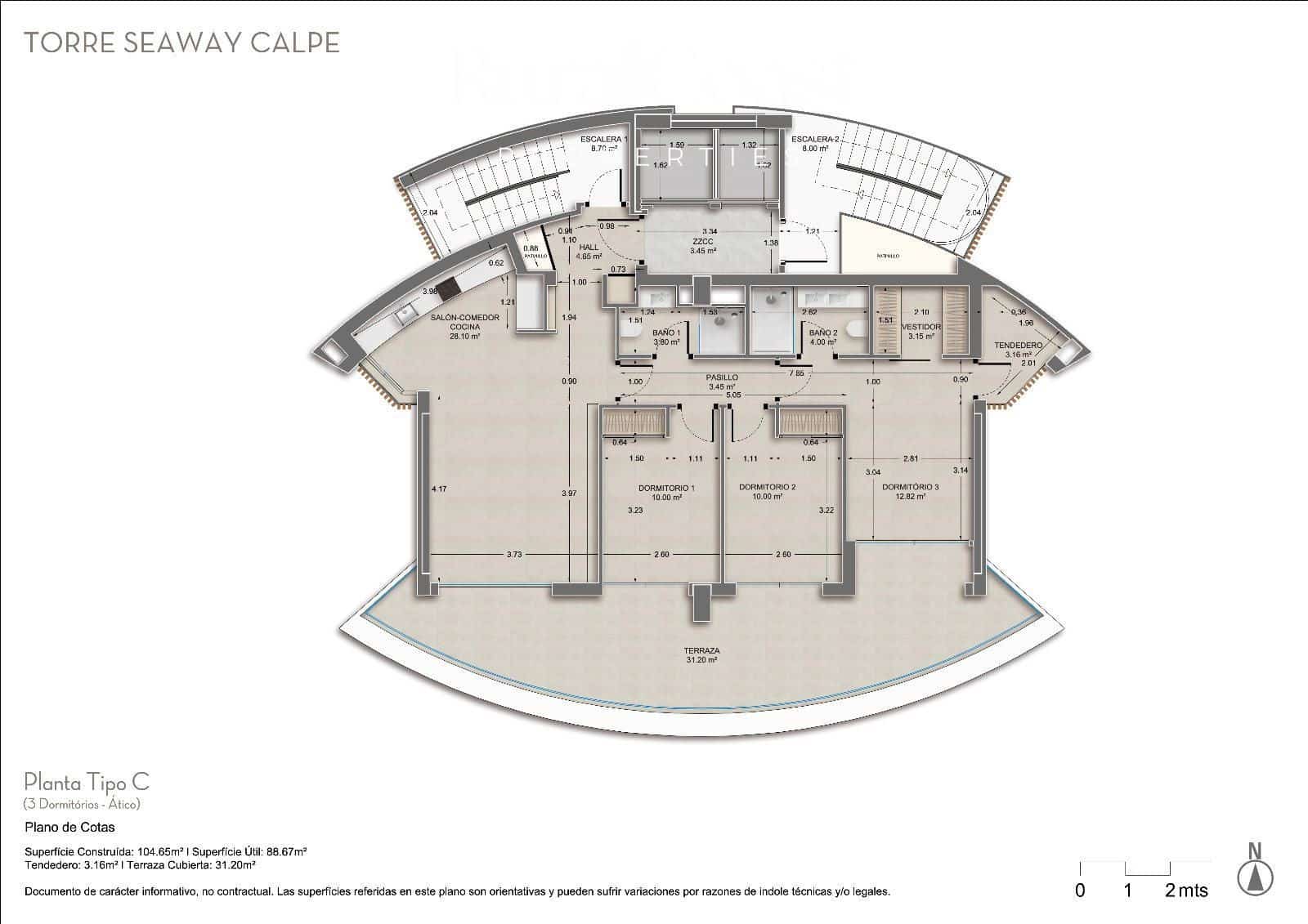 Piso de 3 habitaciones en Calpe / Calp en venta con piscina garaje - 524.000 € (Ref: 8471785)