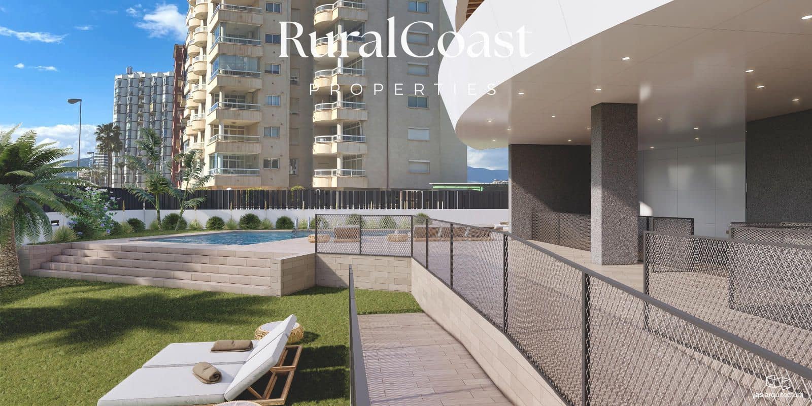 Piso de 3 habitaciones en Calpe / Calp en venta con piscina garaje - 524.000 € (Ref: 8471785)