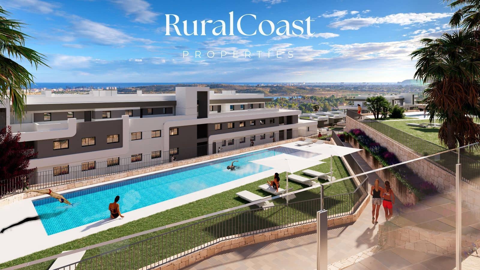 3 camera da letto Appartamento in vendita in Muchamiel / Mutxamel con piscina garage - 318.000 € (Rif: 8583357)