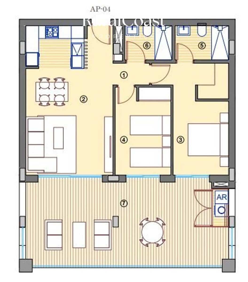 2 slaapkamer Flat te koop in Muchamiel / Mutxamel met zwembad garage - € 266.000 (Ref: 8842495)
