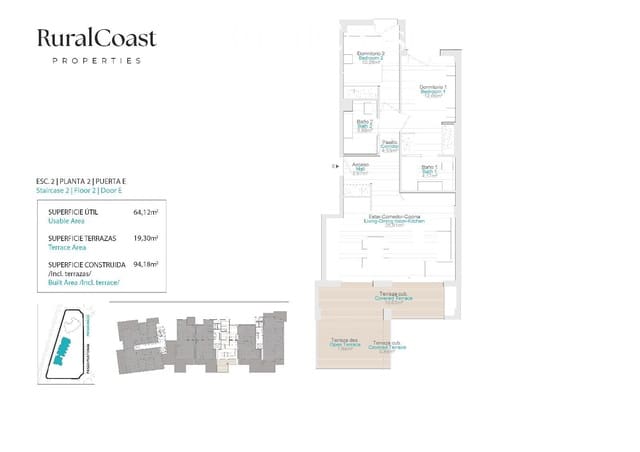 3 camera da letto Appartamento in vendita in Platja Vila Joiosa - Platja de Torres, La Villajoyosa / Vila Joiosa con piscina garage - 505.000 € (Rif: 8887244)