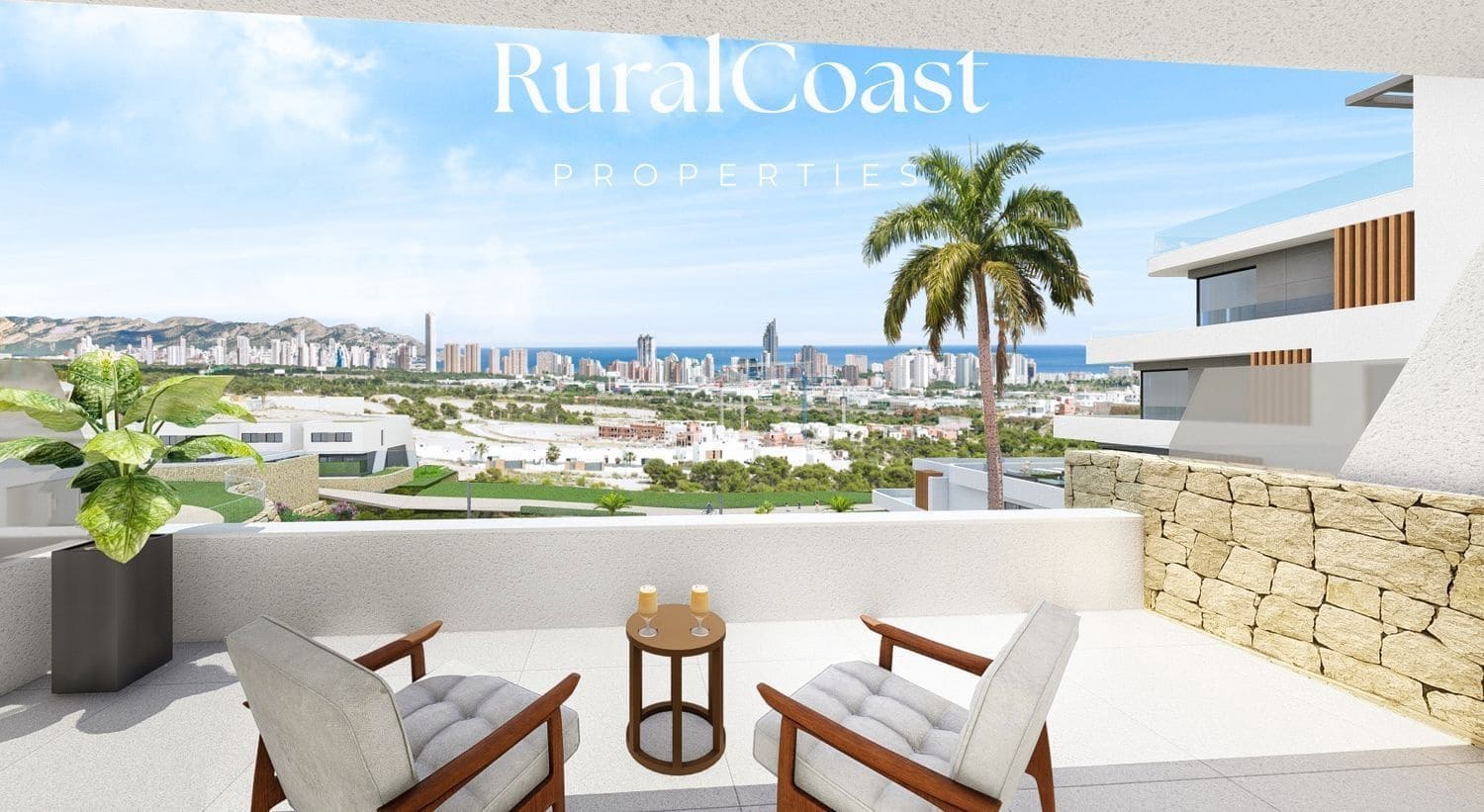 2 quarto Apartamento para venda em Finestrat com piscina - 550 000 € (Ref: 8910538)