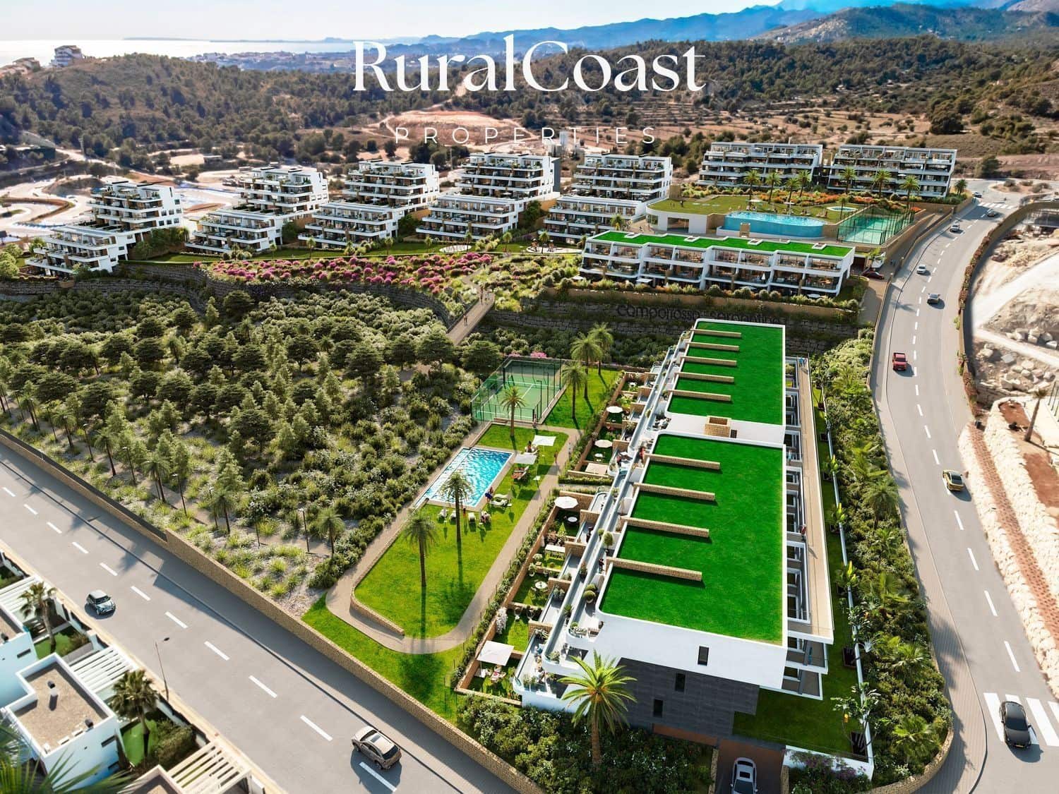 2 soveværelse Penthouse til salg i Finestrat med swimmingpool - € 620.000 (Ref: 8910539)