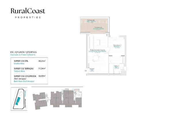 1 quarto Apartamento para venda em Platja Vila Joiosa - Platja de Torres, La Villajoyosa / Vila Joiosa com piscina garagem - 298 000 € (Ref: 8960997)