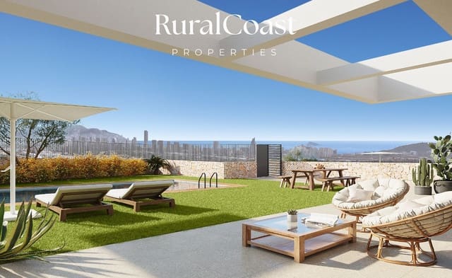 4 bedroom Townhouse for sale in Balcón de Finestrat - Terra Marina, Finestrat with pool garage - € 555,000 (Ref: 9256556)