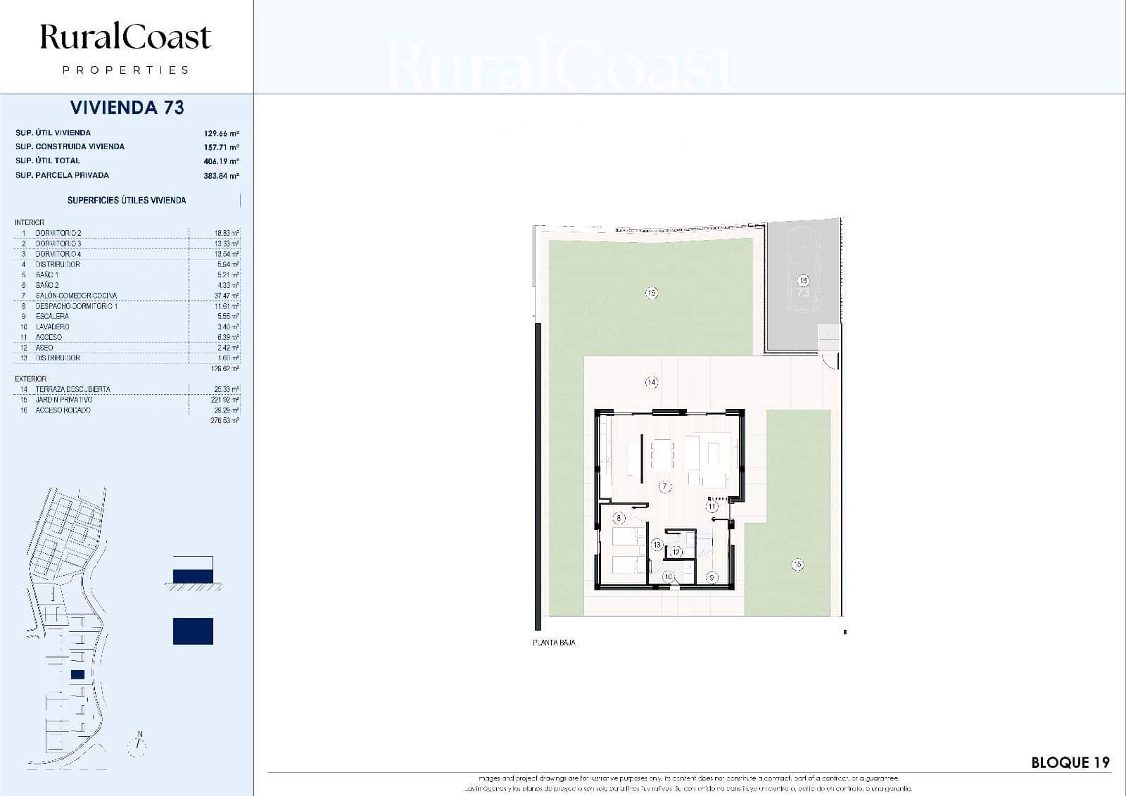 4 bedroom Townhouse for sale in Finestrat with pool garage - € 555,000 (Ref: 9256556)