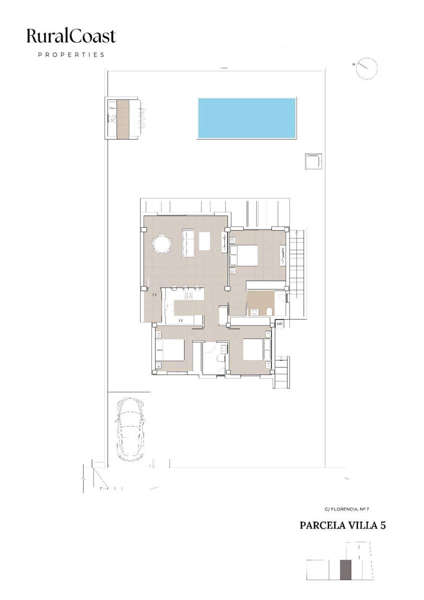 3 soveværelse Byhus til salg i Polop med swimmingpool garage - € 598.750 (Ref: 9262011)