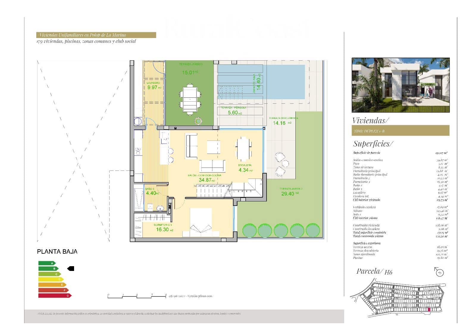 3 chambre Maison de Ville à vendre à Polop avec piscine garage - 625 000 € (Ref: 9263787)