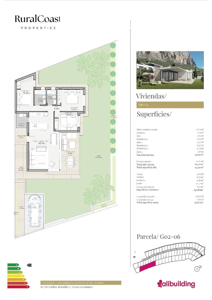 3 chambre Villa/Maison à vendre à Polop avec piscine garage - 564 000 € (Ref: 9287198)