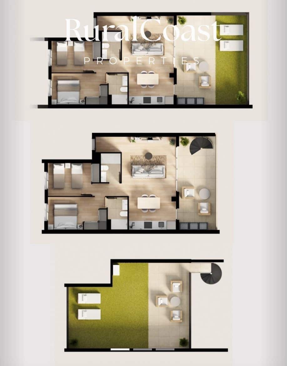 4 quarto Apartamento para venda em Finestrat com piscina - 570 000 € (Ref: 9344043)