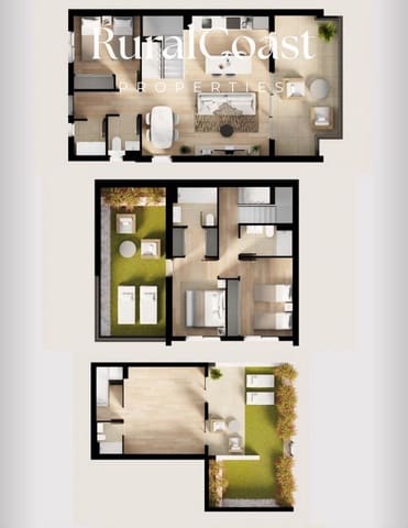 4 quarto Apartamento para venda em Balcón de Finestrat - Terra Marina, Finestrat com piscina - 570 000 € (Ref: 9344043)