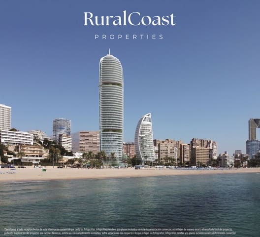 2 camera da letto Appartamento in vendita in Playa Poniente, Benidorm con piscina - 1.058.000 € (Rif: 9360737)