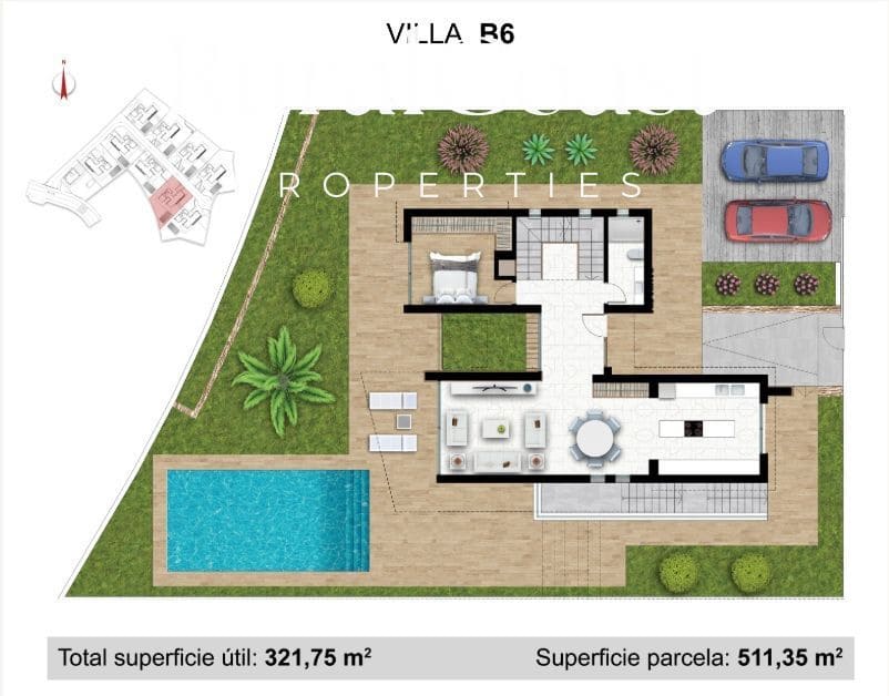 4 soveværelse Villa til salg i Benidorm med swimmingpool - € 1.150.000 (Ref: 9360741)