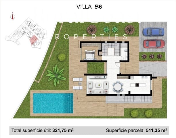 4 soveværelse Villa til salg i Urbanizaciones, Benidorm med swimmingpool - € 1.150.000 (Ref: 9360741)