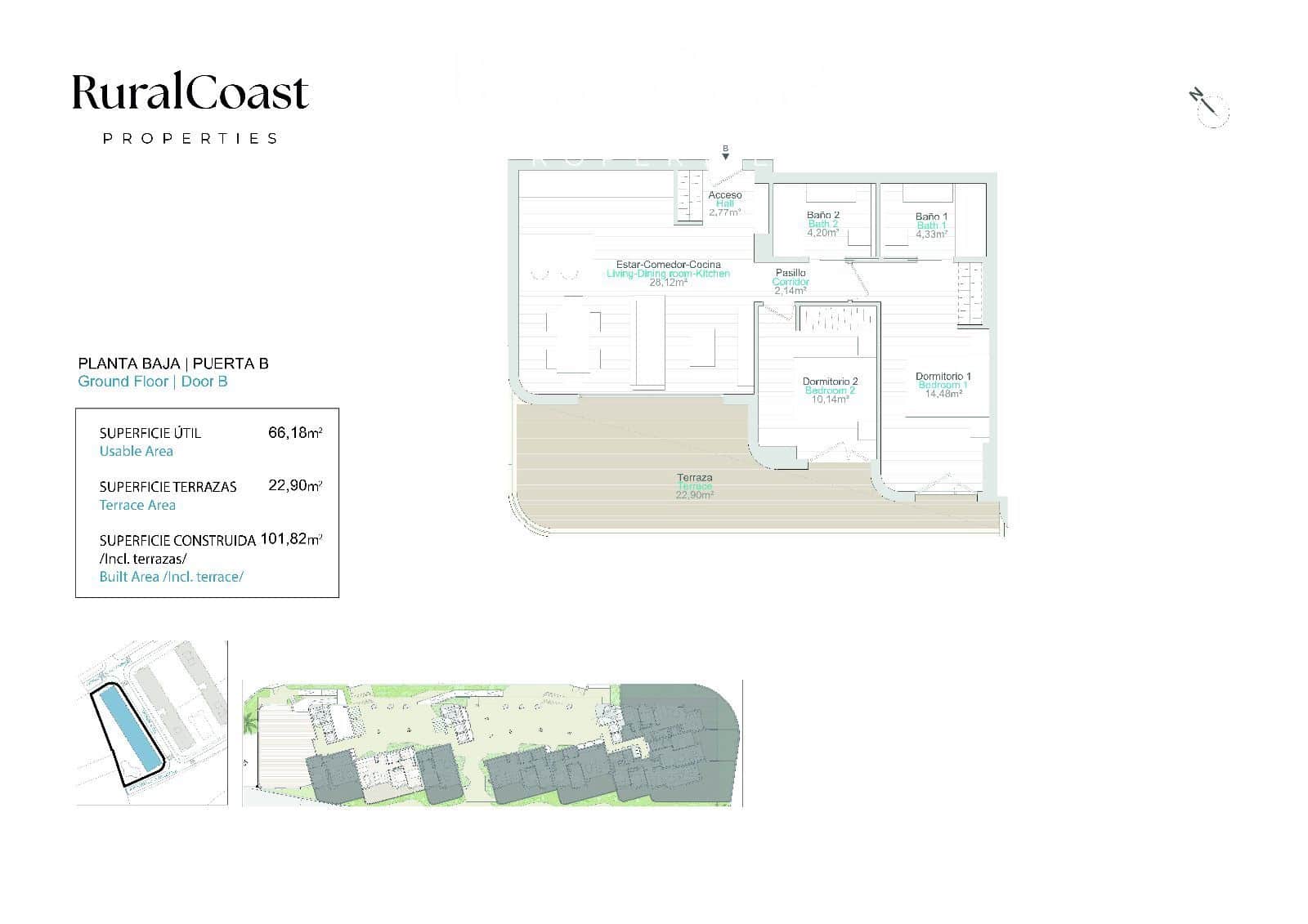2 quarto Apartamento para venda em La Villajoyosa / Vila Joiosa com piscina garagem - 338 000 € (Ref: 9379887)
