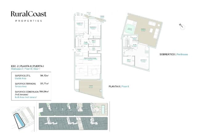 3 slaapkamer Flat te koop in Platja Vila Joiosa - Platja de Torres, La Villajoyosa / Vila Joiosa met zwembad garage - € 686.000 (Ref: 9381979)