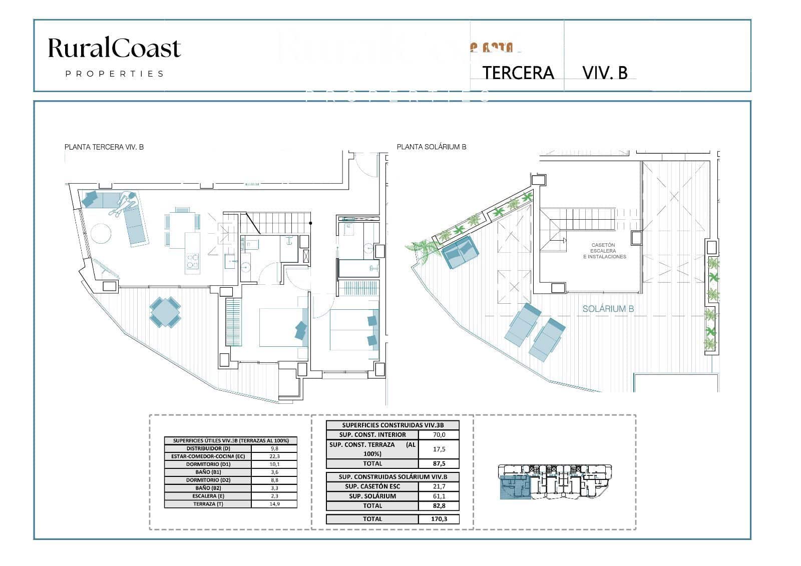 2 bedroom Flat for sale in La Villajoyosa / Vila Joiosa with pool - € 580,000 (Ref: 9414855)