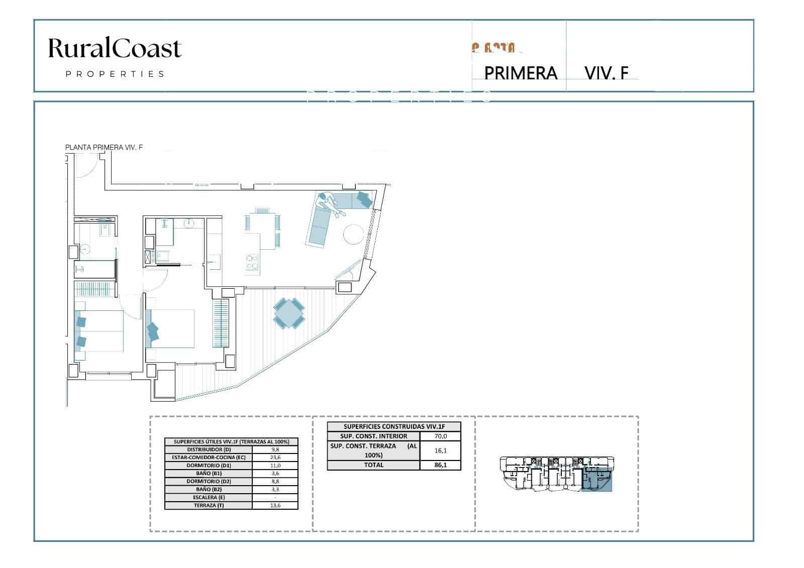 2 quarto Apartamento para venda em La Villajoyosa / Vila Joiosa com piscina - 450 000 € (Ref: 9414856)