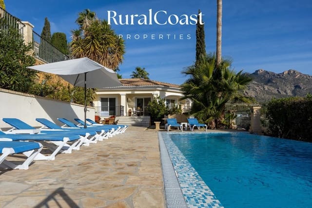 5 sypialnia Willa na sprzedaż w Busot z basenem garażem - 695 000 € (Ref: 9496393)