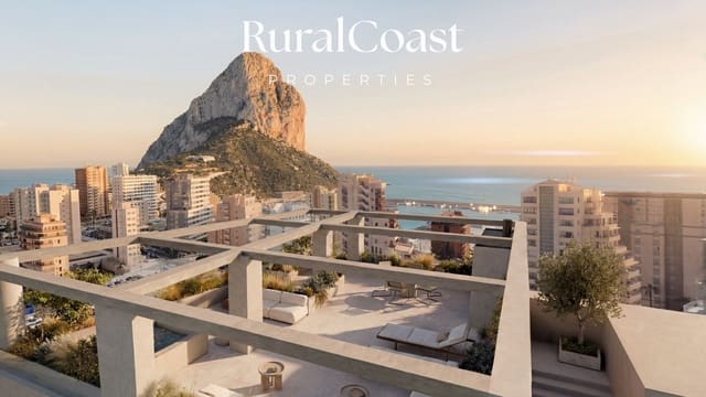2 sypialnia Mieszkanie na sprzedaż w Calpe / Calp z basenem garażem - 590 000 € (Ref: 9854666)