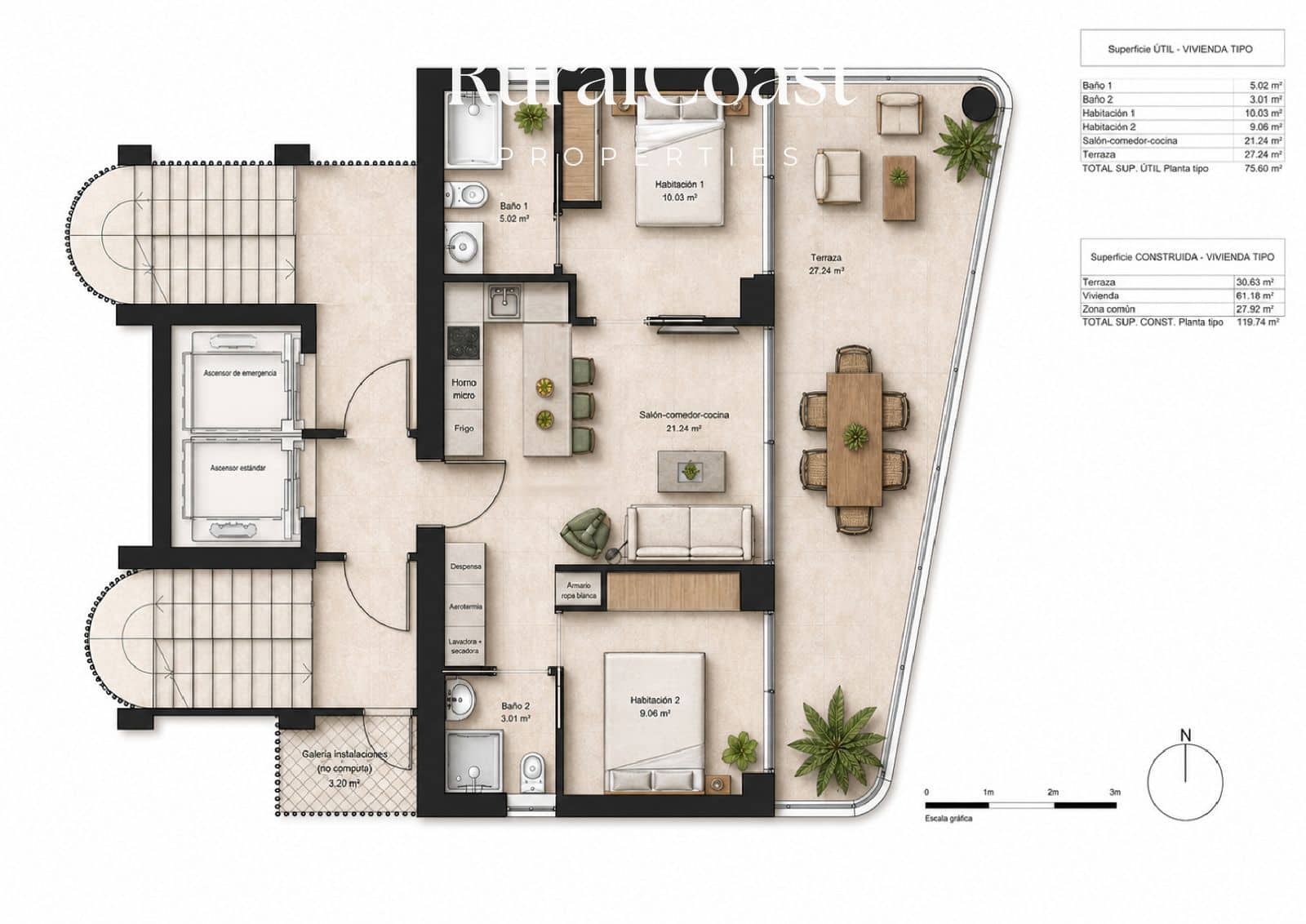 2 soveværelse Lejlighed til salg i Calpe / Calp med swimmingpool garage - € 590.000 (Ref: 9854666)