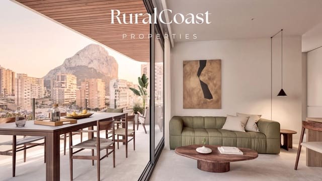 2 quarto Penthouse para venda em Calpe / Calp com piscina garagem - 845 000 € (Ref: 9854667)