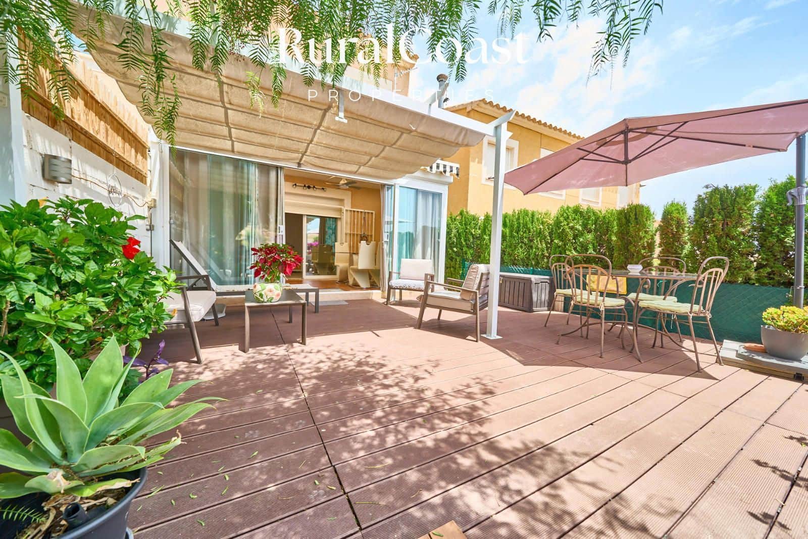 3 chambre Maison de Ville à vendre à Aguas de Busot / Aigues avec piscine garage - 235 000 € (Ref: 9866218)