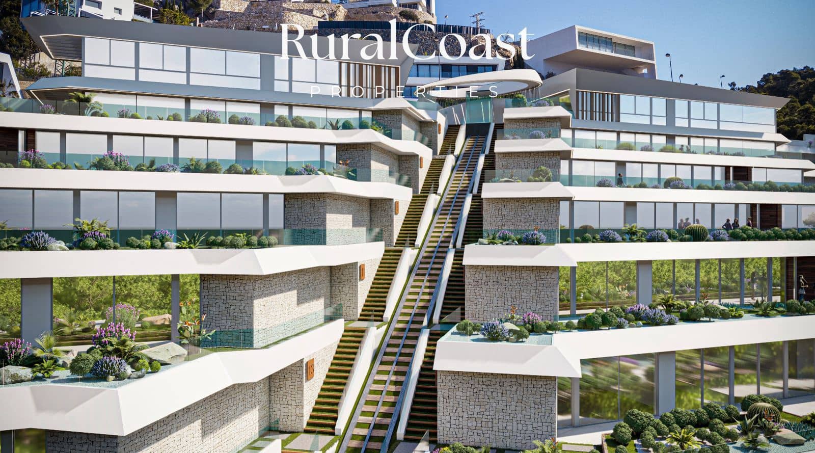 3 sypialnia Mieszkanie na sprzedaż w Calpe / Calp z basenem - 1 200 000 € (Ref: 9898431)
