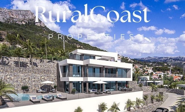4 soverom Villa til salgs i Oltamar - Cucarres, Calpe / Calp med svømmebasseng - € 1 850 000 (Ref: 9902048)