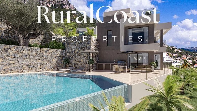 4 soverom Villa til salgs i Calpe / Calp med svømmebasseng - € 1 850 000 (Ref: 9902048)