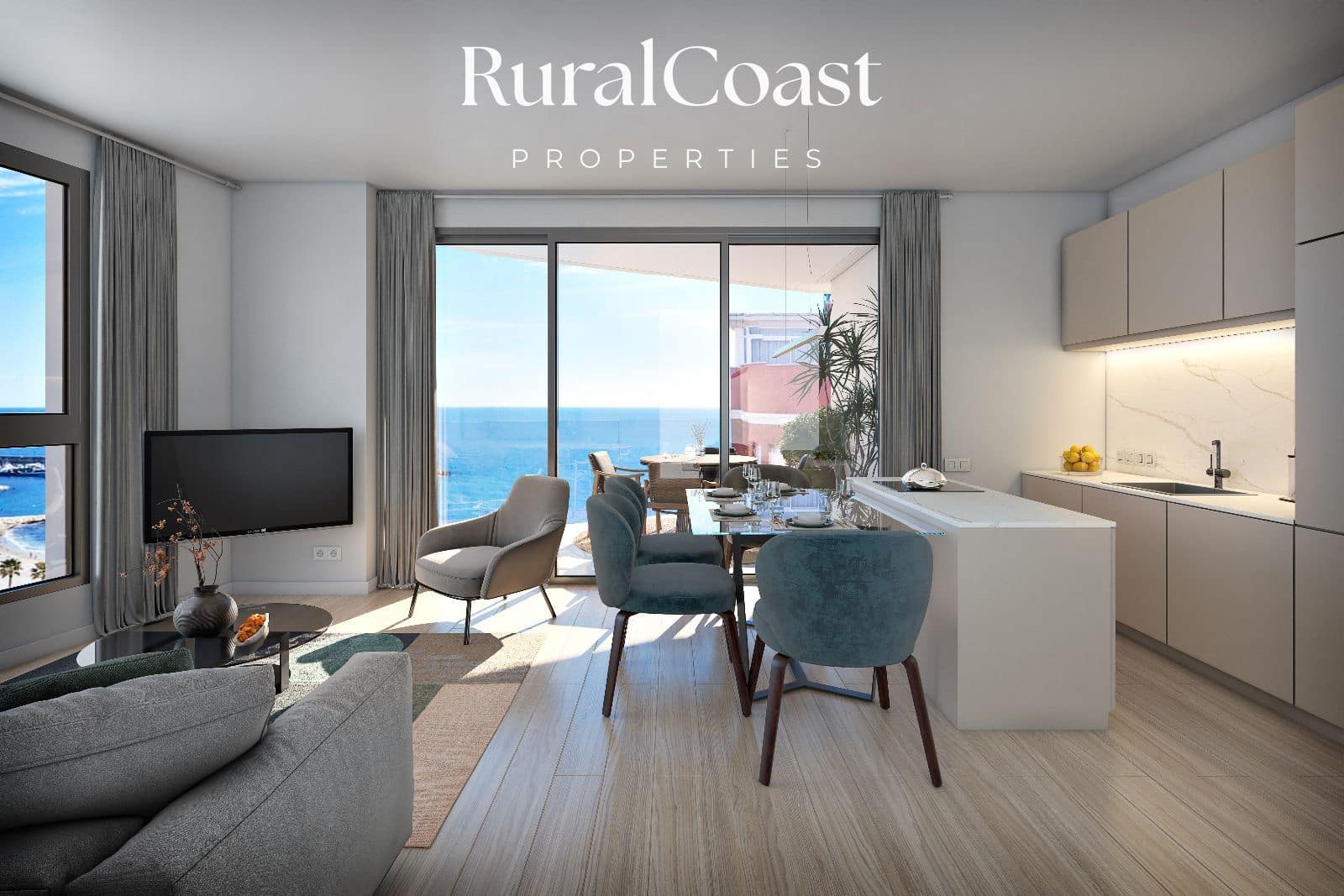 2 makuuhuone Kattohuoneisto myytävänä paikassa La Villajoyosa / Vila Joiosa mukana uima-altaan - 470 000 € (Ref: 9902053)
