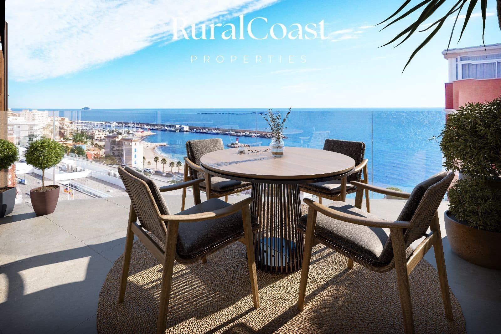 2 makuuhuone Kattohuoneisto myytävänä paikassa La Villajoyosa / Vila Joiosa mukana uima-altaan - 470 000 € (Ref: 9902053)
