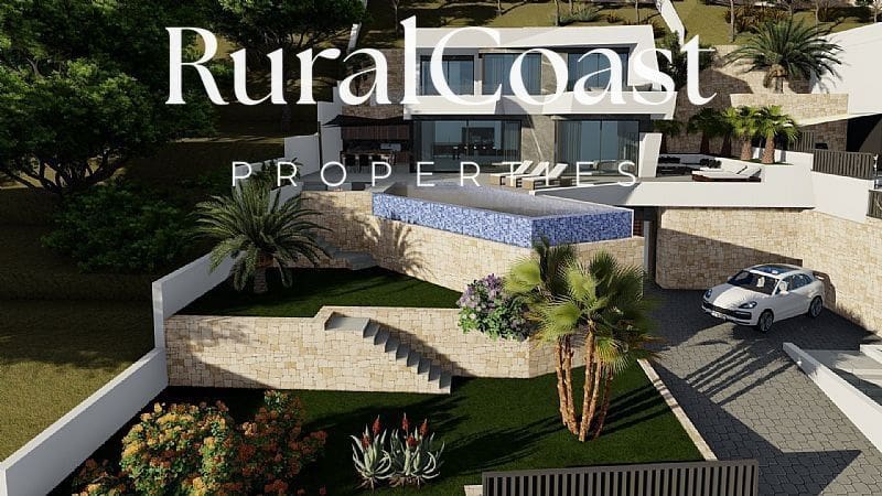 4 makuuhuone Huvila myytävänä paikassa Calpe / Calp mukana uima-altaan - 1 690 000 € (Ref: 9902054)