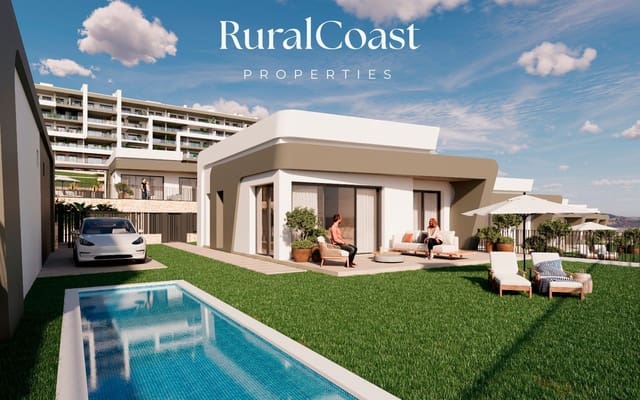 3 sypialnia Willa na sprzedaż w Muchamiel / Mutxamel z basenem garażem - 460 000 € (Ref: 9902058)