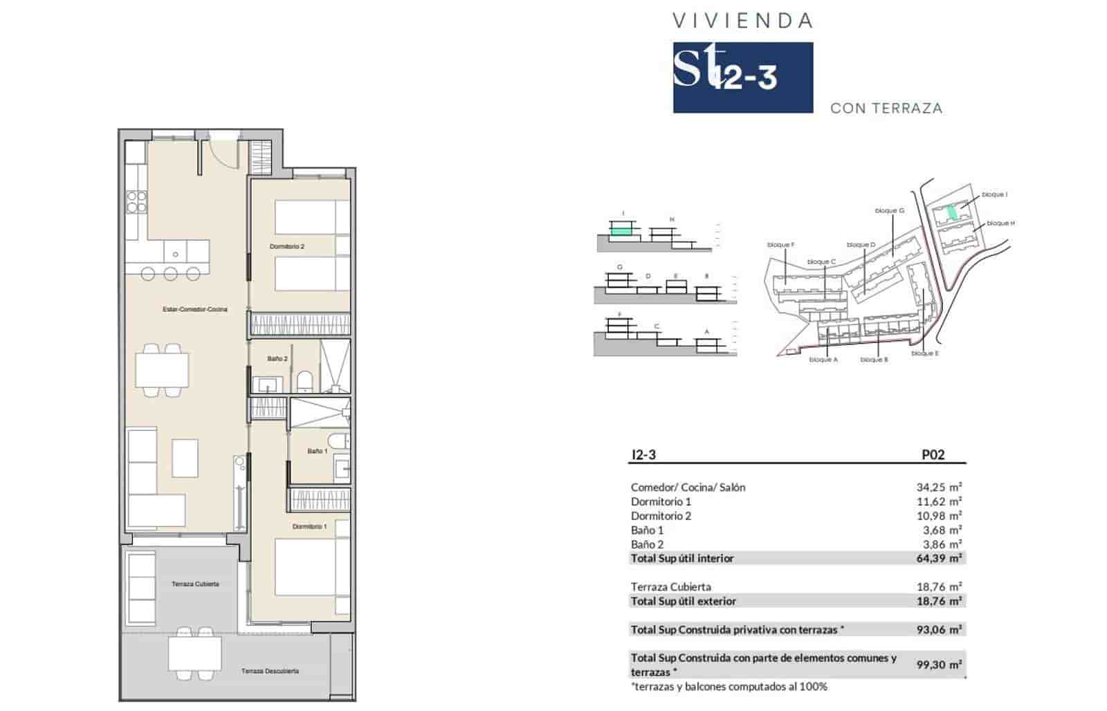 2 soverom Leilighet til salgs i Alfaz del Pi / L'Alfas del Pi med svømmebasseng garasje - € 274 000 (Ref: 9902291)