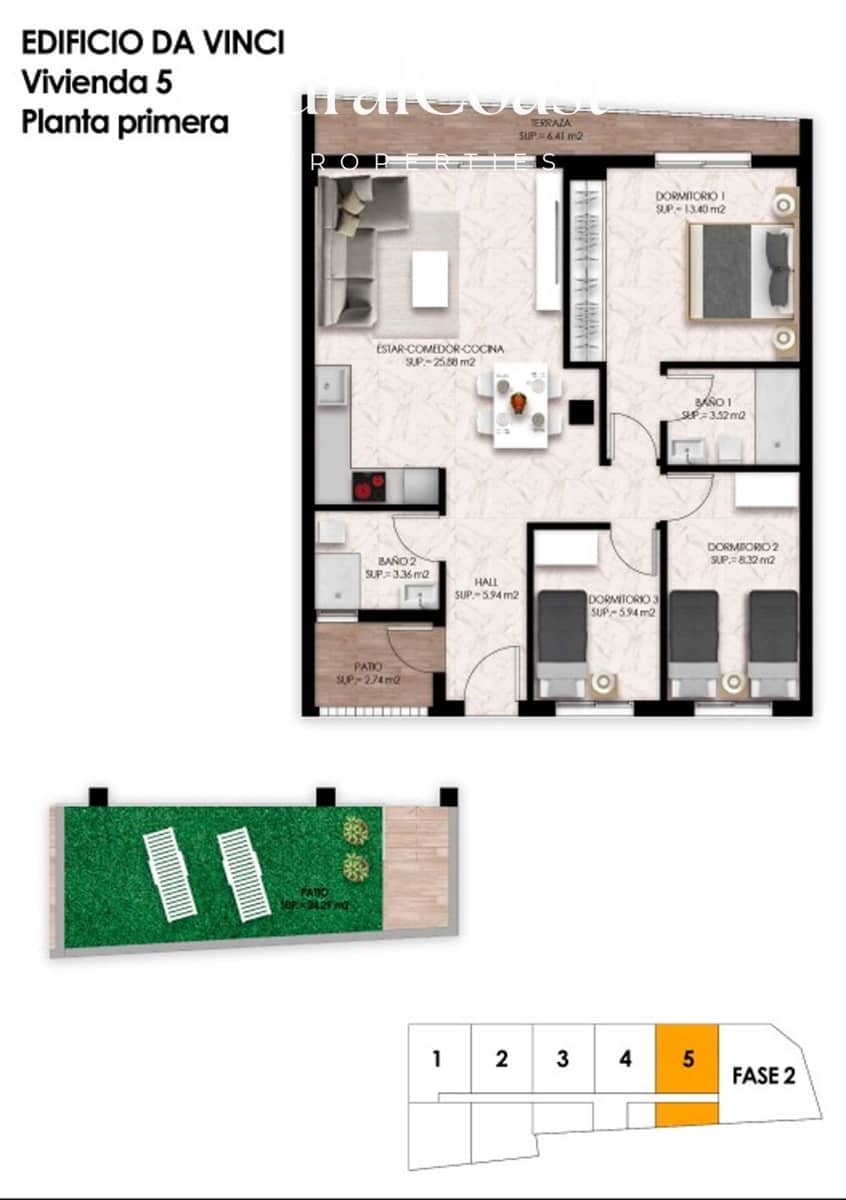 3 Zimmer Wohnung zu verkaufen in El Campello mit Garage - 305.000 € (Ref: 9909001)