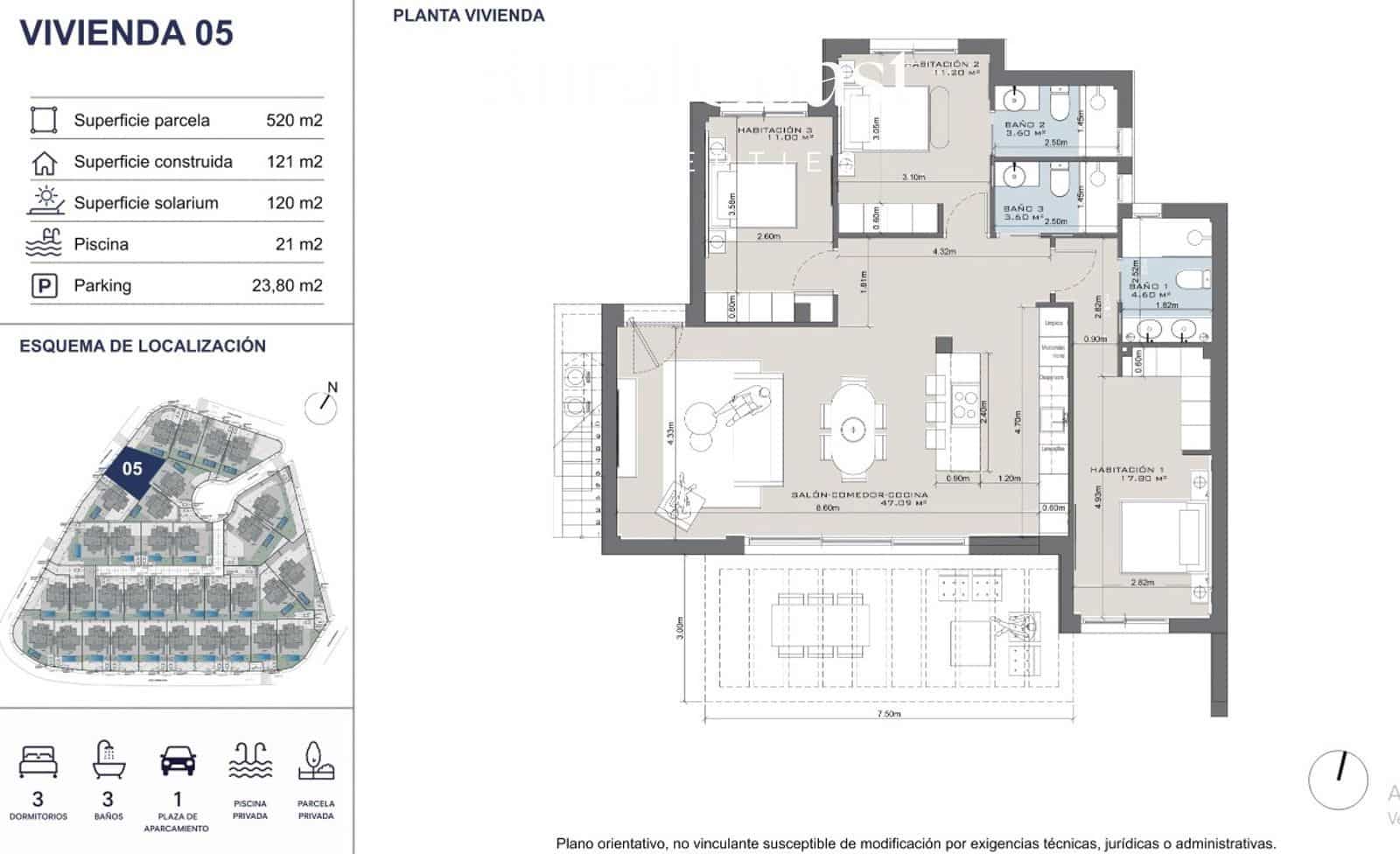 3 bedroom Villa for sale in Muchamiel / Mutxamel with pool garage - € 630,000 (Ref: 9909680)