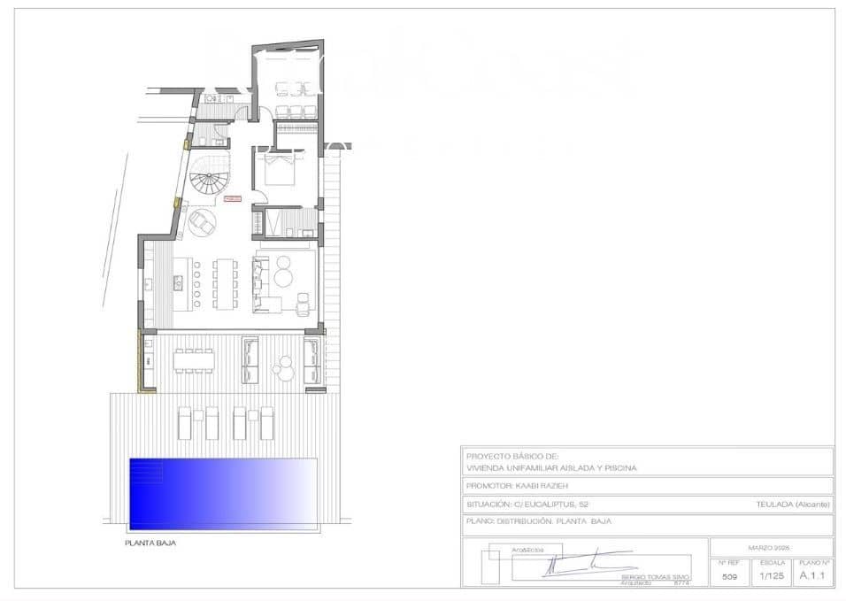 4 soverom Villa til salgs i Moraira med svømmebasseng garasje - € 2 300 000 (Ref: 9914900)