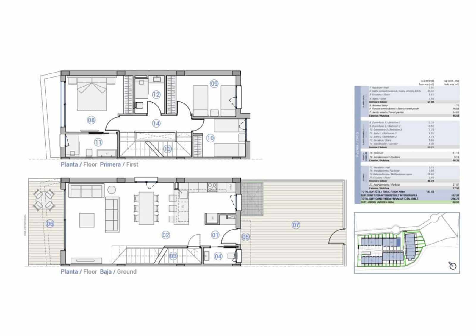 3 soverom Hus til salgs i El Campello med svømmebasseng garasje - € 737 000 (Ref: 9935168)