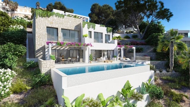 4 sypialnia Willa na sprzedaż w Altea z basenem garażem - 2 495 000 € (Ref: 7529873)