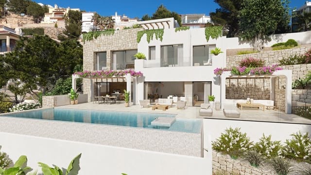 4 sypialnia Willa na sprzedaż w Altea z basenem garażem - 2 495 000 € (Ref: 7529873)