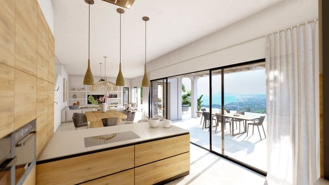 4 sypialnia Willa na sprzedaż w Altea z basenem garażem - 2 495 000 € (Ref: 7529873)