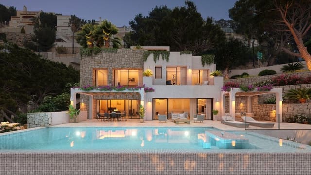 4 sypialnia Willa na sprzedaż w Altea z basenem garażem - 2 495 000 € (Ref: 7529873)
