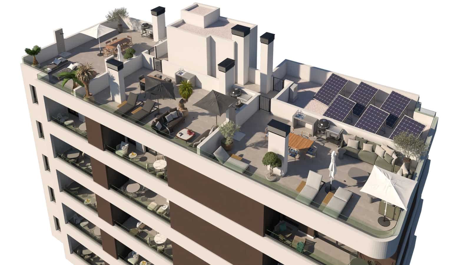 2 quarto Apartamento para venda em Santa Pola - 263 169 € (Ref: 9114132)