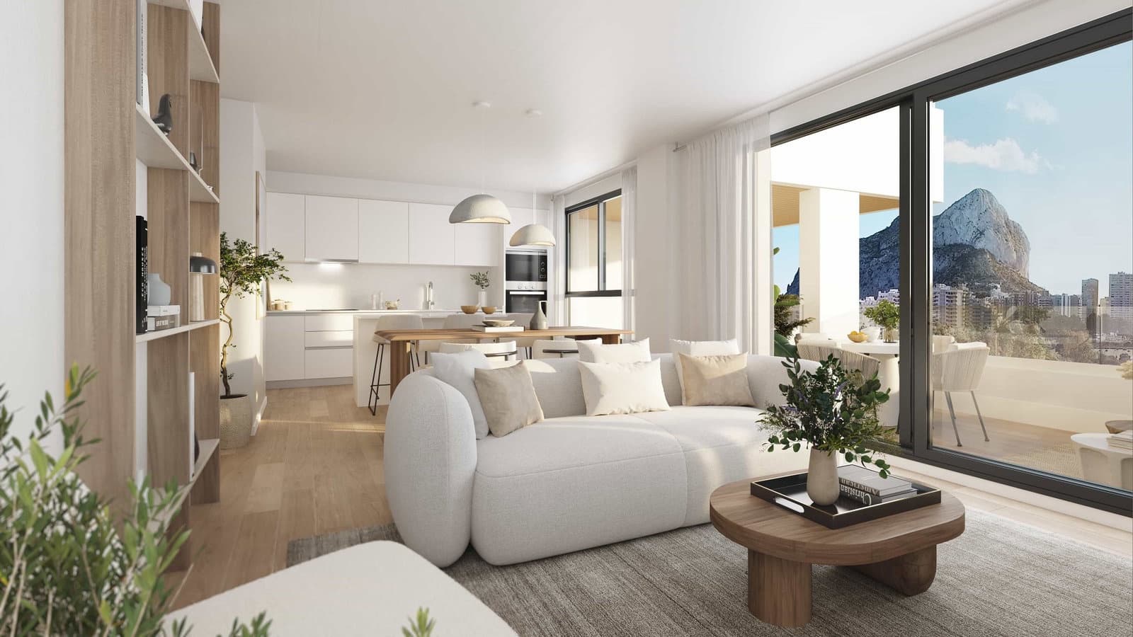 2 soveværelse Lejlighed til salg i Calpe / Calp med swimmingpool garage - € 362.000 (Ref: 9135946)
