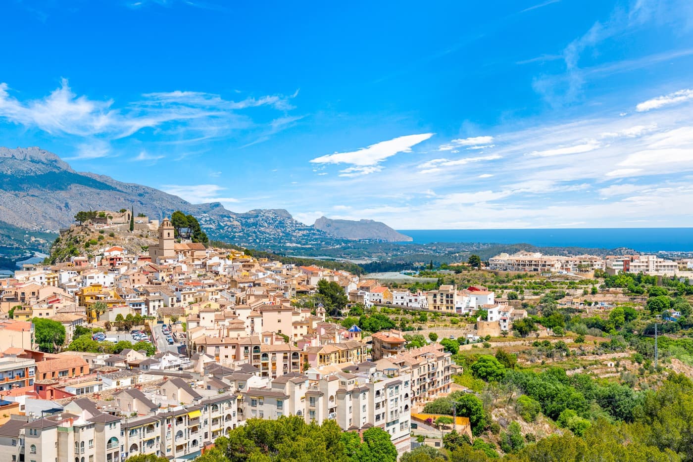 2 soveværelse Lejlighed til salg i La Nucia med swimmingpool garage - € 249.000 (Ref: 9337808)