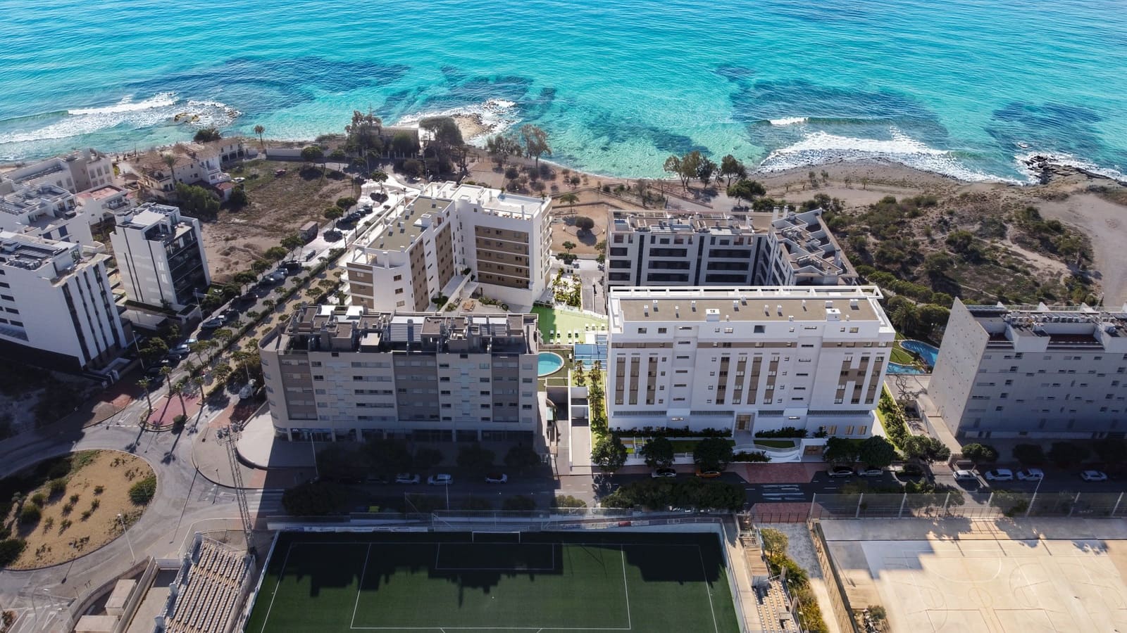 2 Zimmer Apartment zu verkaufen in La Villajoyosa / Vila Joiosa mit Pool Garage - 445.000 € (Ref: 9347024)