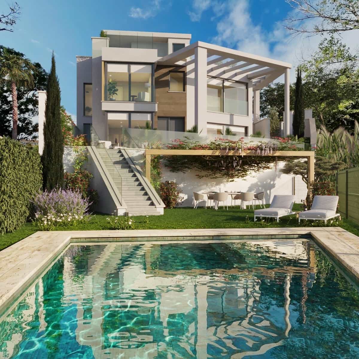3 soverom Villa til salgs i Fuengirola med svømmebasseng garasje - € 895 000 (Ref: 10035481)