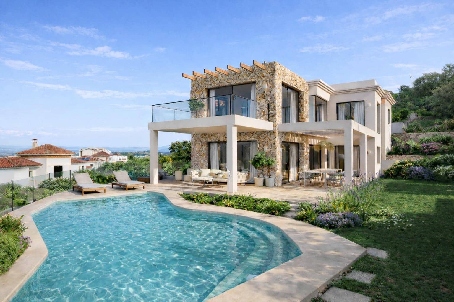 5 sypialnia Willa na sprzedaż w Mijas z basenem garażem - 1 661 940 € (Ref: 8847554)