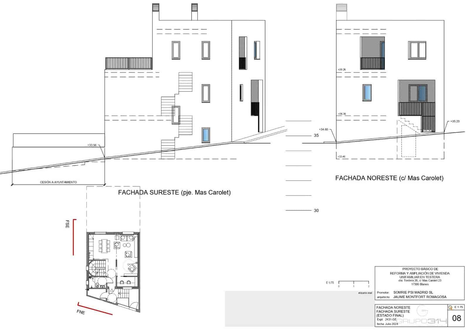 4 soveværelse Villa til salg i Blanes - € 398.000 (Ref: 9003120)